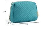 Compact Travel Makeup Bag - Water-Resistant Pouch