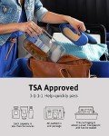 Clear TSA Travel Bags for Toiletries - 2 Pack