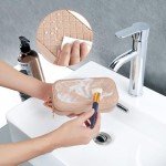 Silicone Waterproof Makeup Bag - Travel Friendly