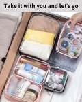 Clear TSA Travel Bags for Toiletries - 2 Pack