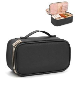 Compact Travel Makeup Bag for Women - Waterproof