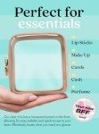 Clear Makeup Bag Organizer - TSA Approved Pouch
