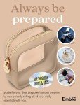 Clear Makeup Bag Organizer - TSA Approved Pouch