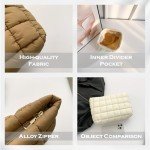 Rose Quilted Makeup Bag for Travel and Organizing