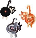 Cute Cat Coasters for Coffee & Home Decor (3PC)