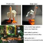 Funny Duck Figurine - Quirky Desk Decor