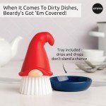 OTOTO Beardy Dish Brush - Fun Kitchen Tool