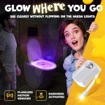 Motion Sensor Toilet Bowl Night Light – Fun Gift