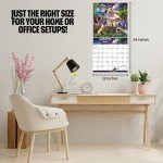 Funny Space Cats Wall Calendar 2025