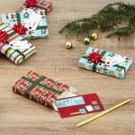 Green Ribbon Gift Card Holders - Set of 6