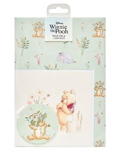 Winnie the Pooh Disney Gift Wrap and Card Set