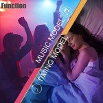 maylit Led Strip Lights, 8.2 ft Tv Led Backlight for 40-60 inch Tv Bluetooth Control Sync to Music, USB Bias Lighting Tv Led Lights Kit with Remote - RGB 5050 LEDs Color Lights for Room Bedroom