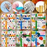 12-Pack Birthday Gift Card Holder Set