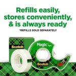 Scotch Magic Tape - 3 Dispenser Rolls for Holiday Use