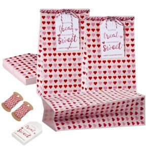 30 Pack Valentine’s Day Gift Bags for Kids