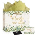 Bridal Shower Gift Bag with Tissue and Card