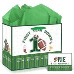 Football-Themed Birthday Gift Bags for Kids
