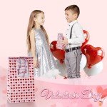 30 Valentine's Day Gift Bags with Cards