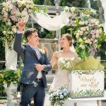 Bridal Shower Gift Bag with Tissue and Card