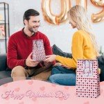30 Valentine's Day Gift Bags with Cards