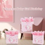 Large Baby Girl Gift Bag with Tissue Paper