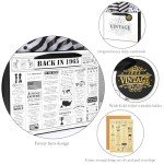 Large 13" Gift Wrap Bag for 60th Birthdays