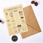 Large 13" Gift Wrap Bag for 60th Birthdays