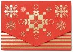 Red and Gold Mini Envelope Gift Card