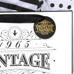 Large 13" Gift Wrap Bag for 60th Birthdays