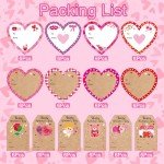Valentine's Day Self-Adhesive Gift Tag Stickers