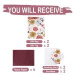 Set of 2 Medium Gift Bags with Card