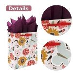Set of 2 Medium Gift Bags with Card