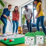 Large Golf Gift Bag with Tissue Paper & Card