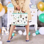 Woodland Animal Baby Gift Bag with Tissue Paper