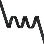 Glitter Black Ribbon for Gifts and Crafts, 25 Yards