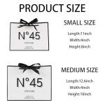 45th Birthday Gift Bag with Bow & Card