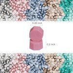 200pcs Pink Wax Seal Beads for Invitations