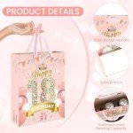 Rose Gold 18th Birthday Gift Bag for Girls