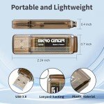 INLAND Micro Center Super Speed 2 Pack 32GB USB 3.0/USB3.1 Gen1 Flash Drive Gum Size Memory Stick Thumb Drive Data Storage Jump Drive (32G 2-Pack)