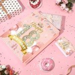 Rose Gold 18th Birthday Gift Bag for Girls