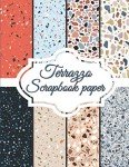 Terrazzo Scrapbook Paper 8.5" x 11" - 10 Sheets