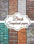 Brick Scrapbook Paper for Crafting and Journaling