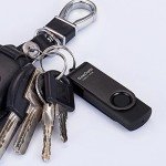 SeeDete 16GB USB Flash Drives, USB Stick, Thumb Drive Rotated Design, Memory Stick with LED Light for External Storage and Backup Data, Jump Drive, 3 Pack 16GB (3 Colors: Black Red Blue)