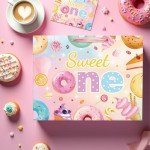 Donut Birthday Gift Bag for One-Year-Old