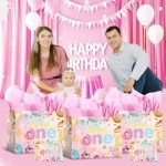 Donut Birthday Gift Bag for One-Year-Old