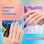 23-Piece Gel Nail Polish Set - 20 Colors