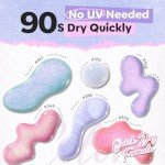 6-Color Pearl Shimmer Nail Polish Set