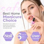 6-Color Pearl Shimmer Nail Polish Set