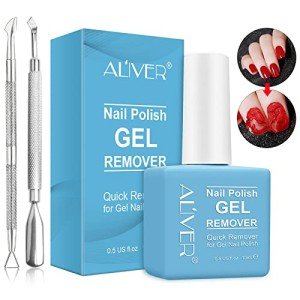 Quick Gel Nail Polish Remover with Tools