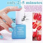 Quick Gel Nail Polish Remover with Tools